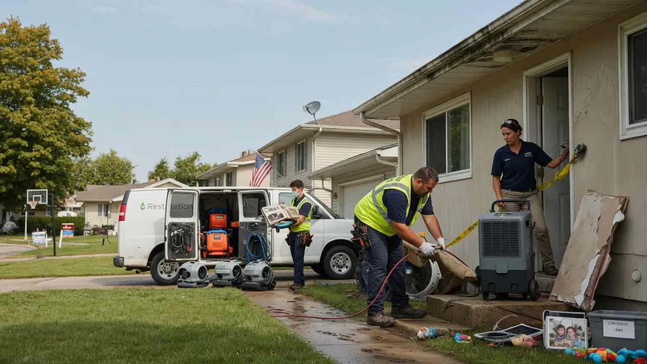 Water Damage Restoration in Tennessee, IL near me